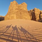 Sunraise Kamelritt in Wadi Rum