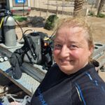 Julia Gebert Scuba Diving mit Tochter