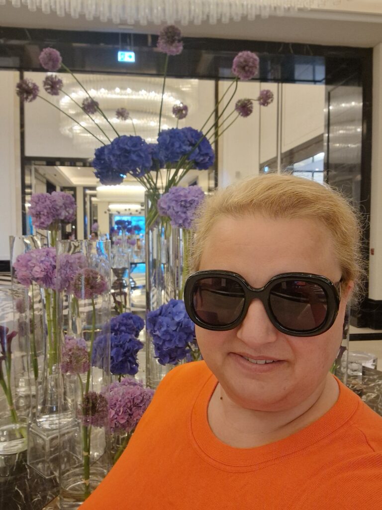 Julia Gebert im Urlaub in Jordanien